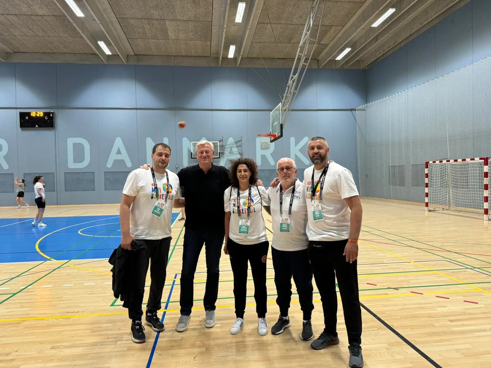 Obërtinca, pjesëmarrës në Konventën e Mini Basketbollit në Danimarkë